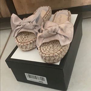 J/Slides NYC Ritsy Platform Espadrille Sandal 8M